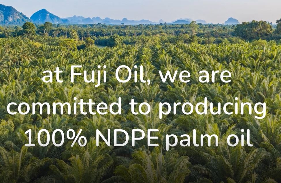 Fuji Oil's sustainable palm commitments